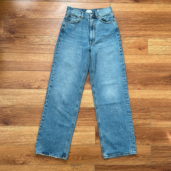 DAGMAR WIDE LEG DENIM JEANS - Picture 4 of 6